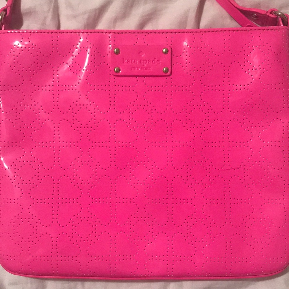 Late spade crossbody